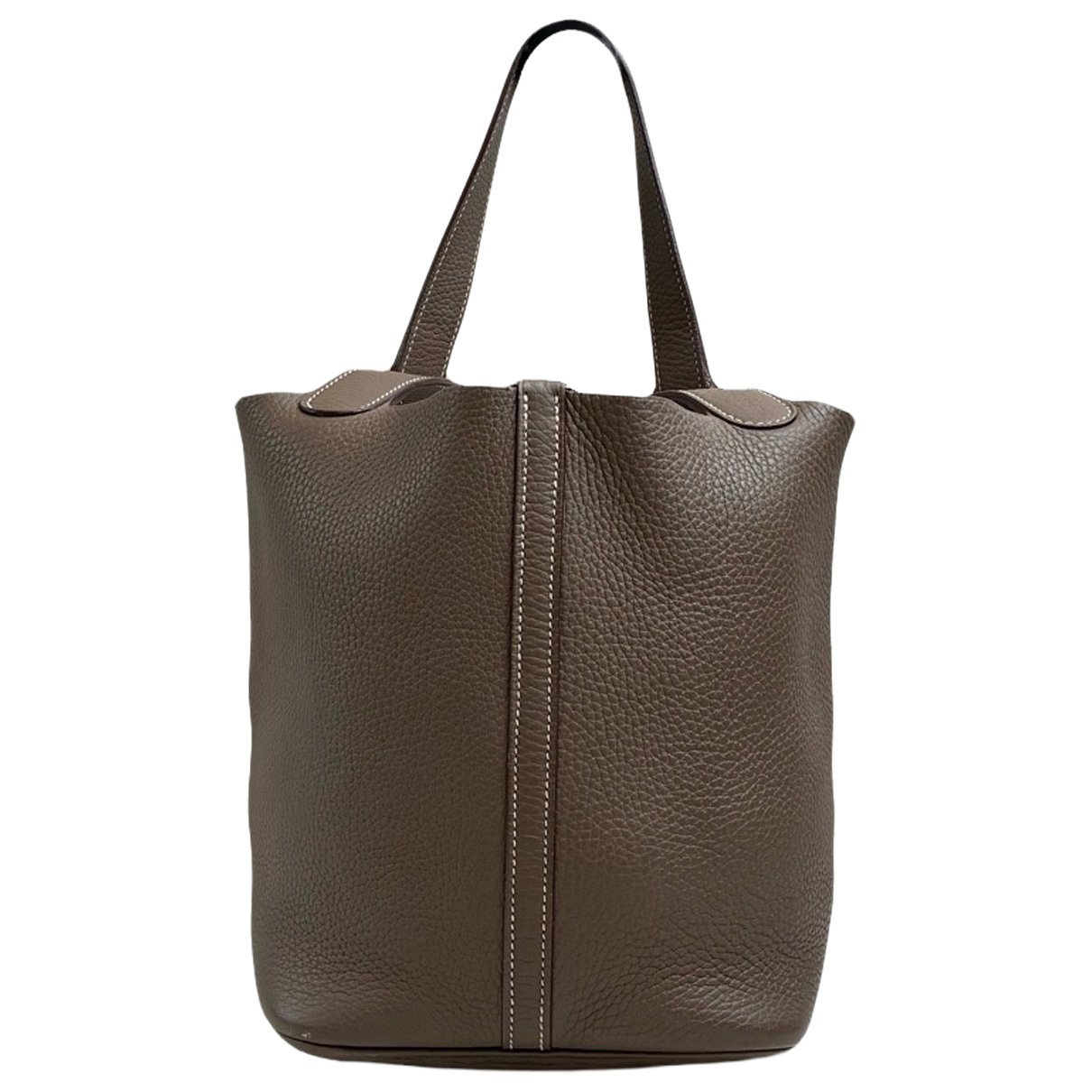 Picotin leather handbag