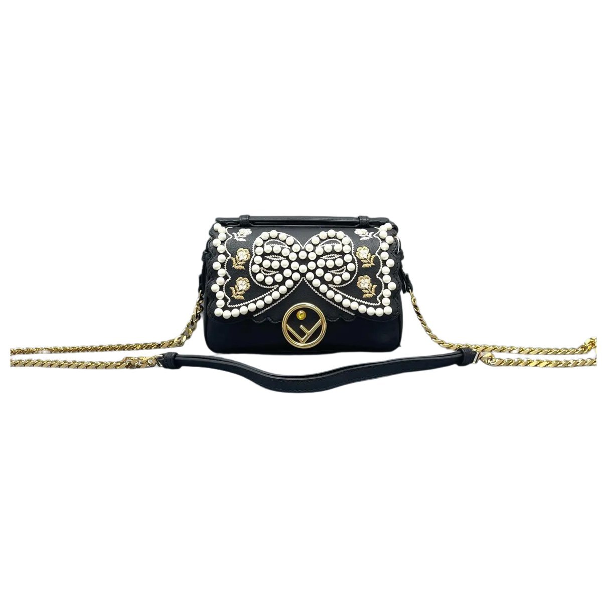 Kan I leather crossbody bag