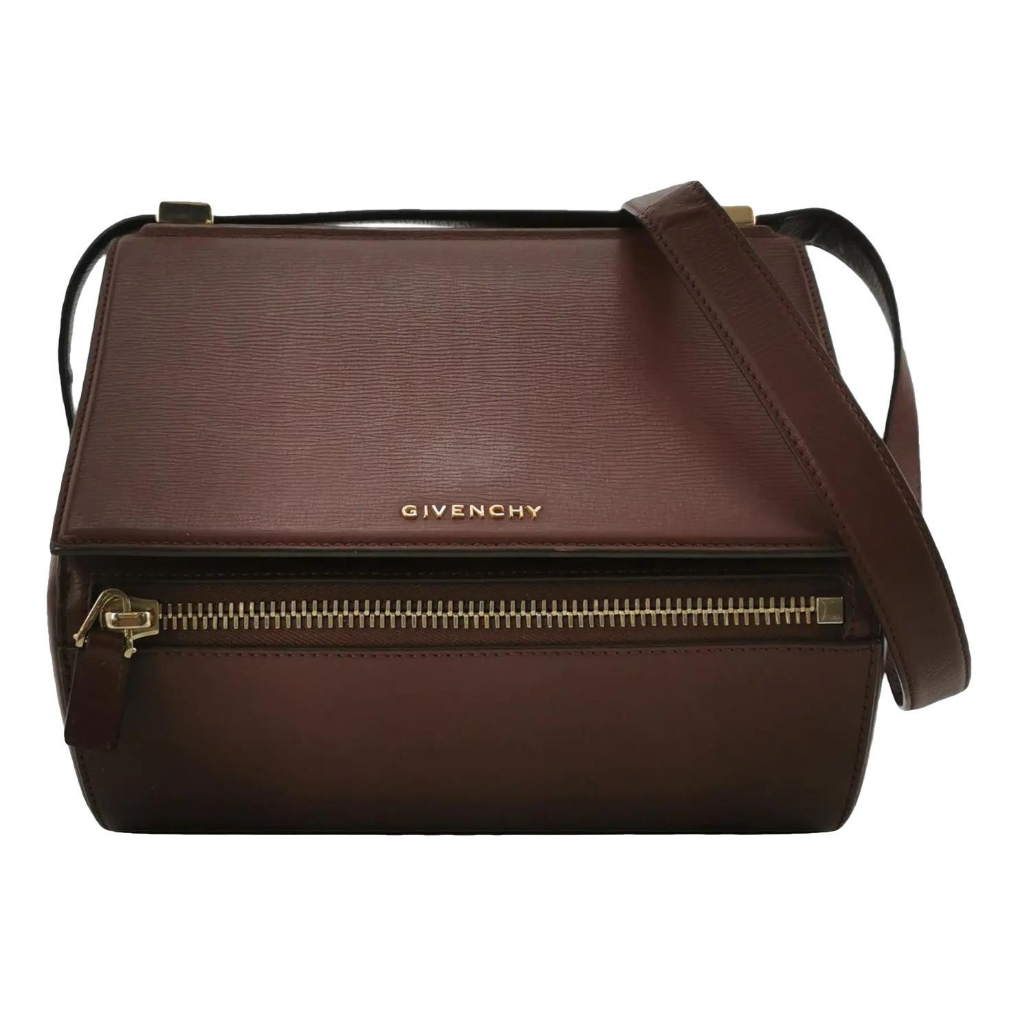 Pandora Box leather crossbody bag