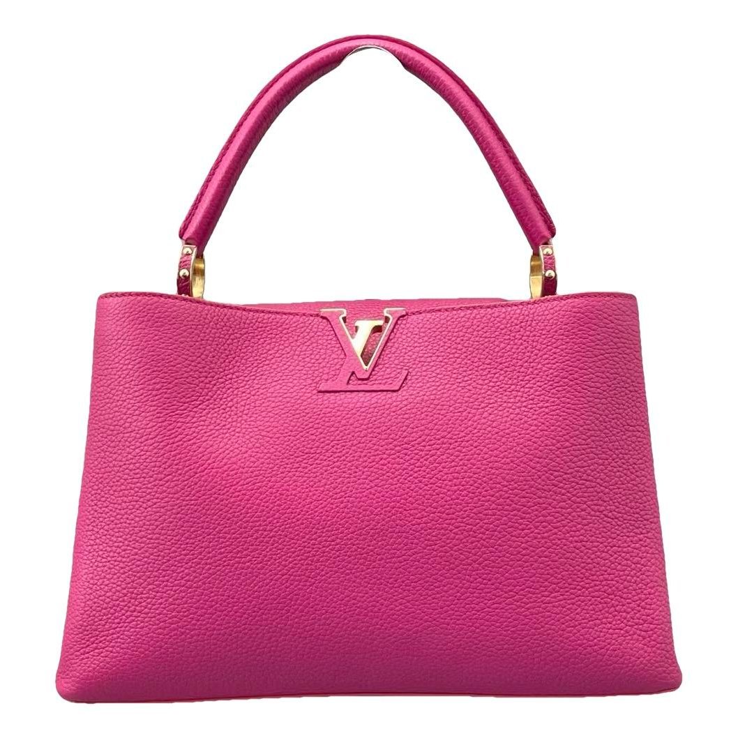 Capucines leather handbag