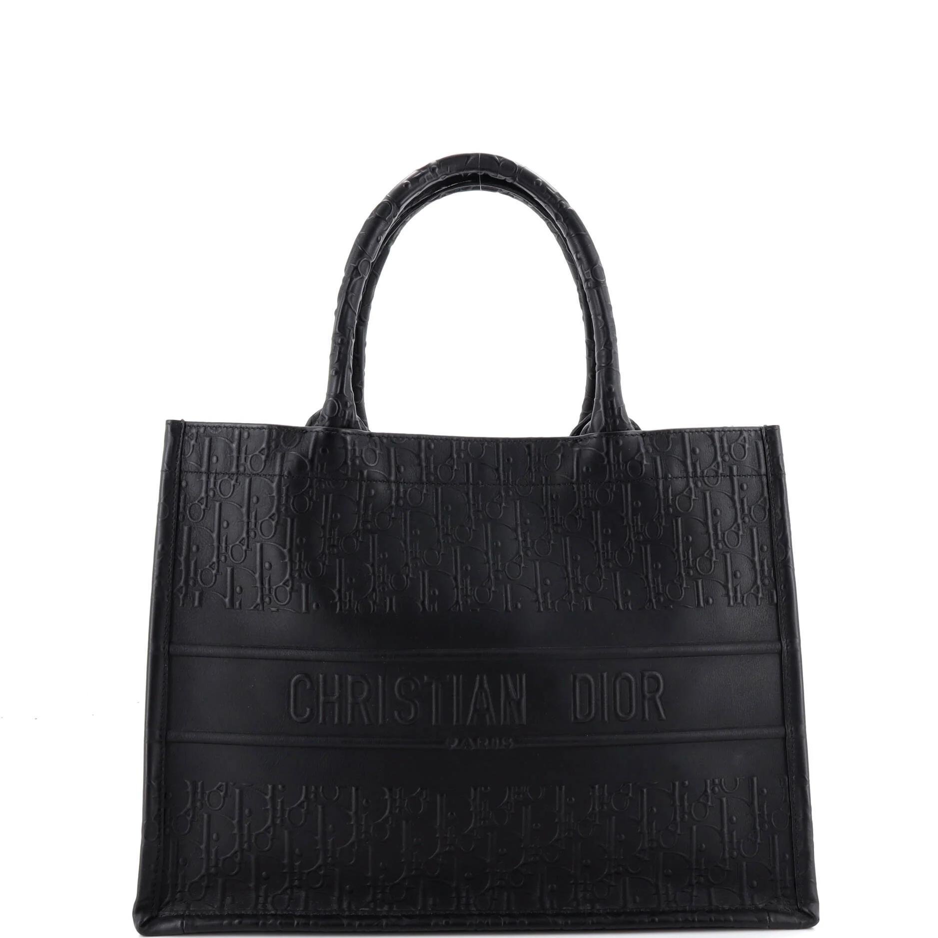 Leather tote