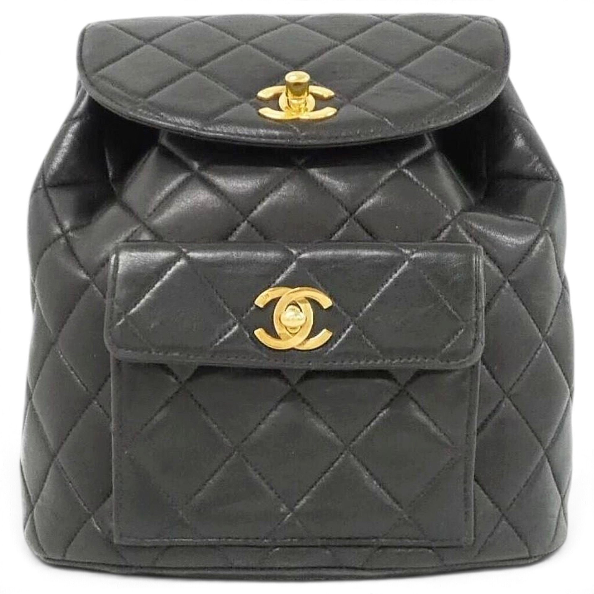 Leather backpack