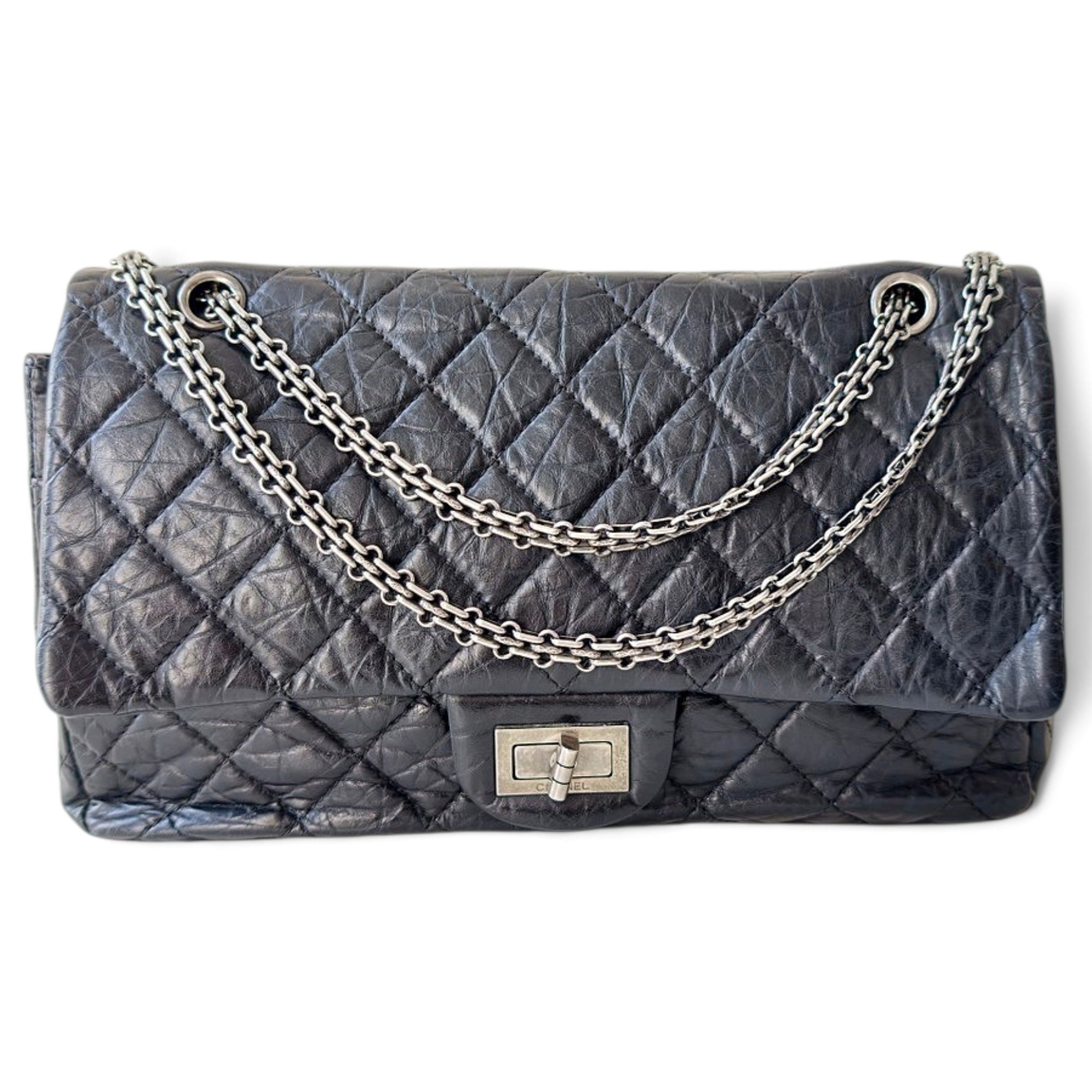 2.55 leather handbag