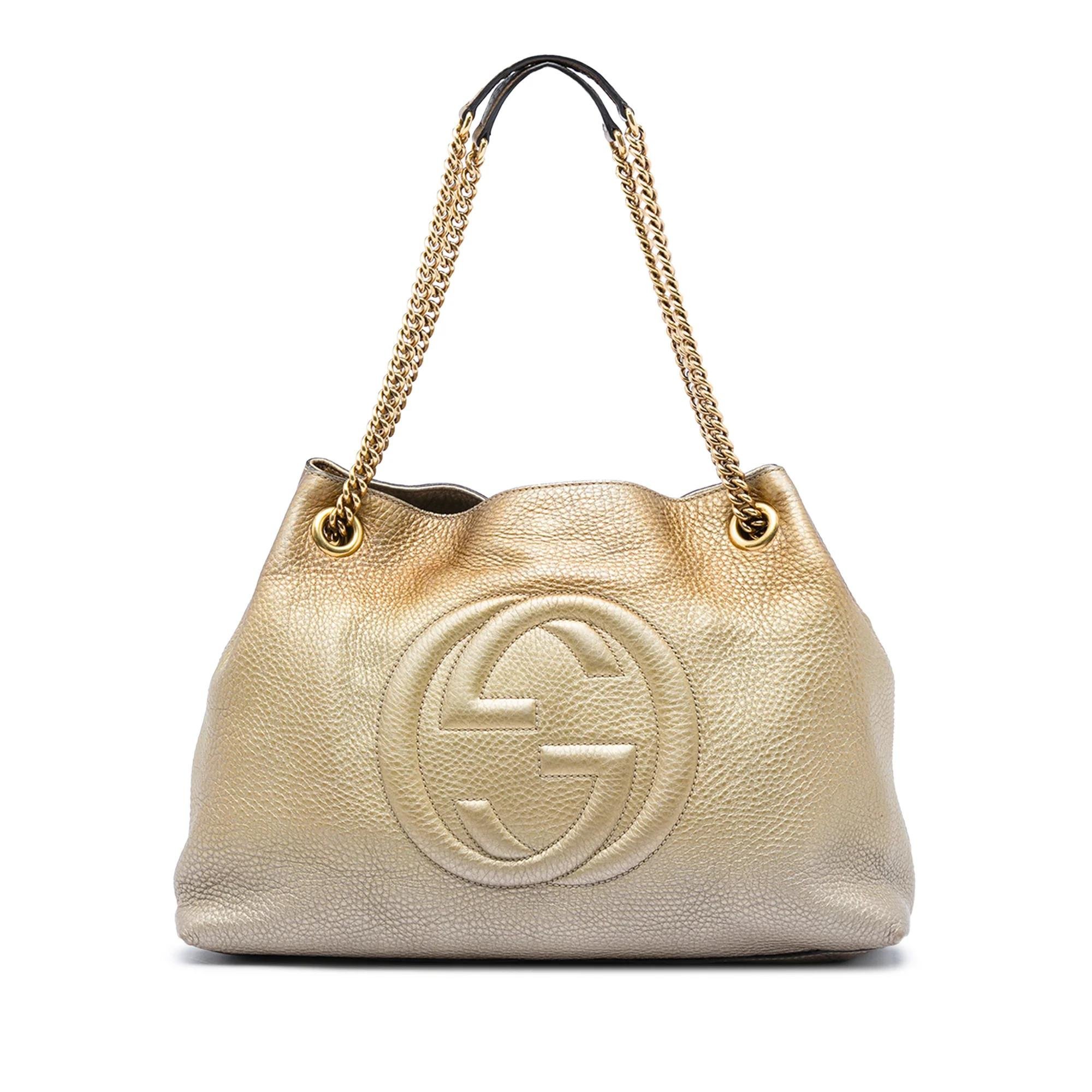 Soho Chain pony-style calfskin tote