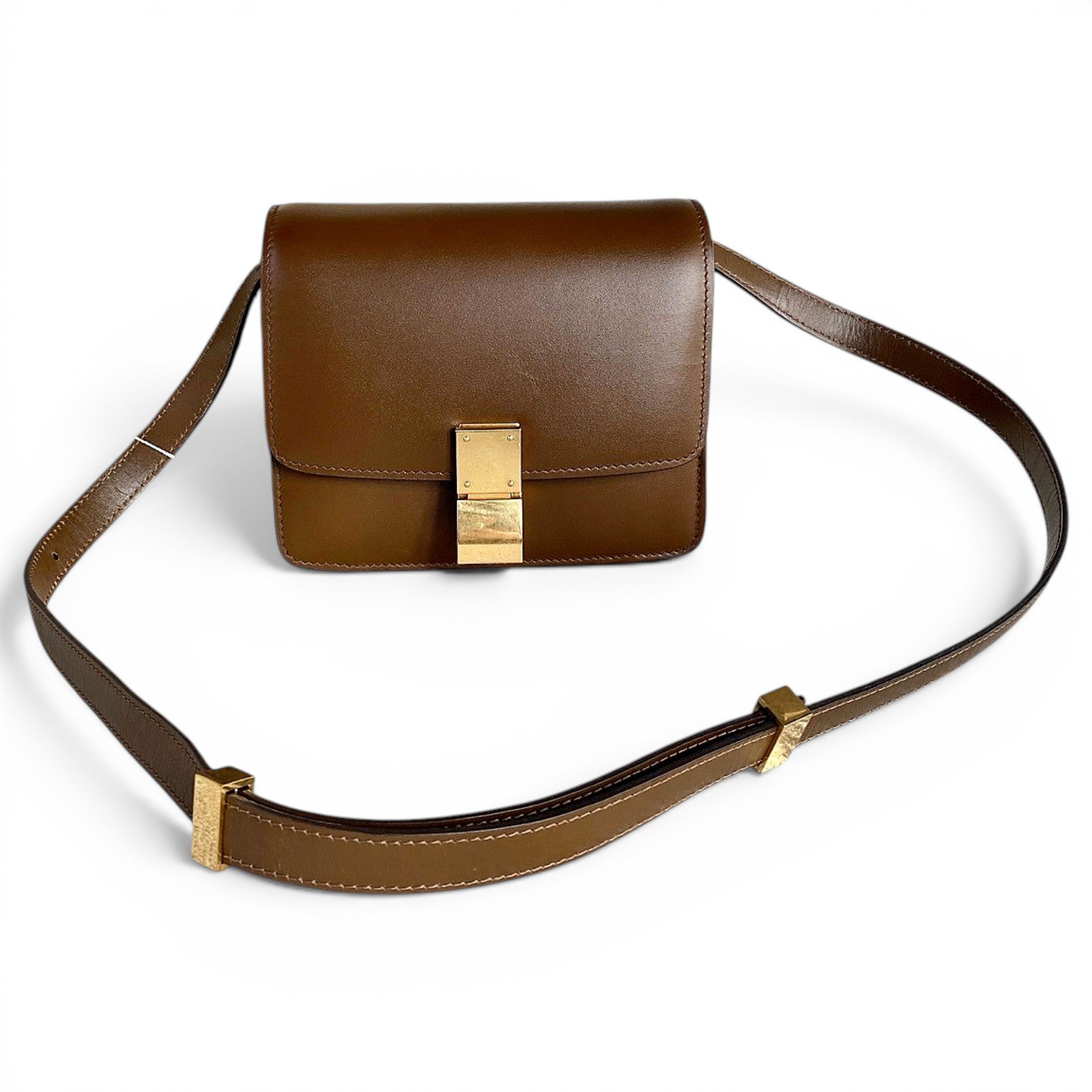 Classic leather handbag