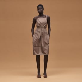 "Mosaique" pouch dress