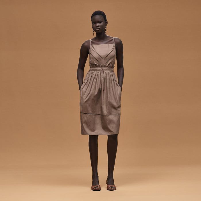 "Mosaique" Pouch Dress