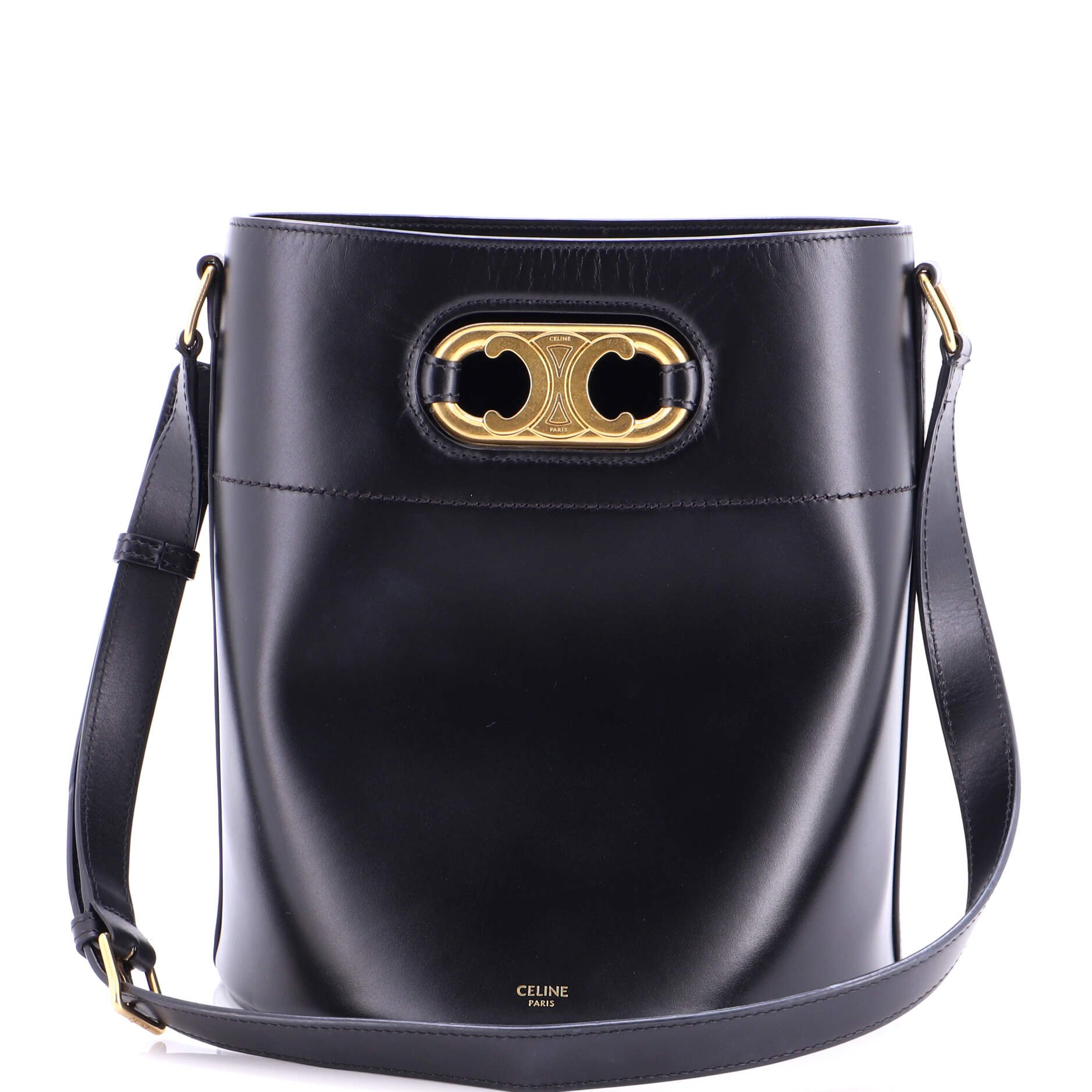 Maillon Triomphe Bucket Bag Leather Medium
