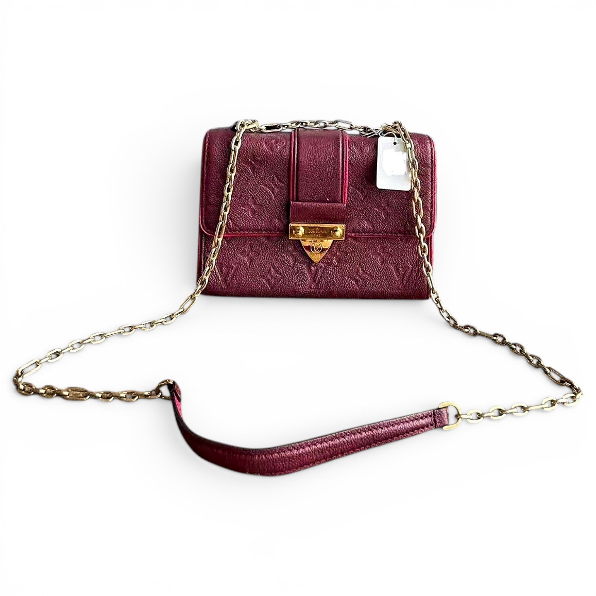 Saint Sulpice leather crossbody bag