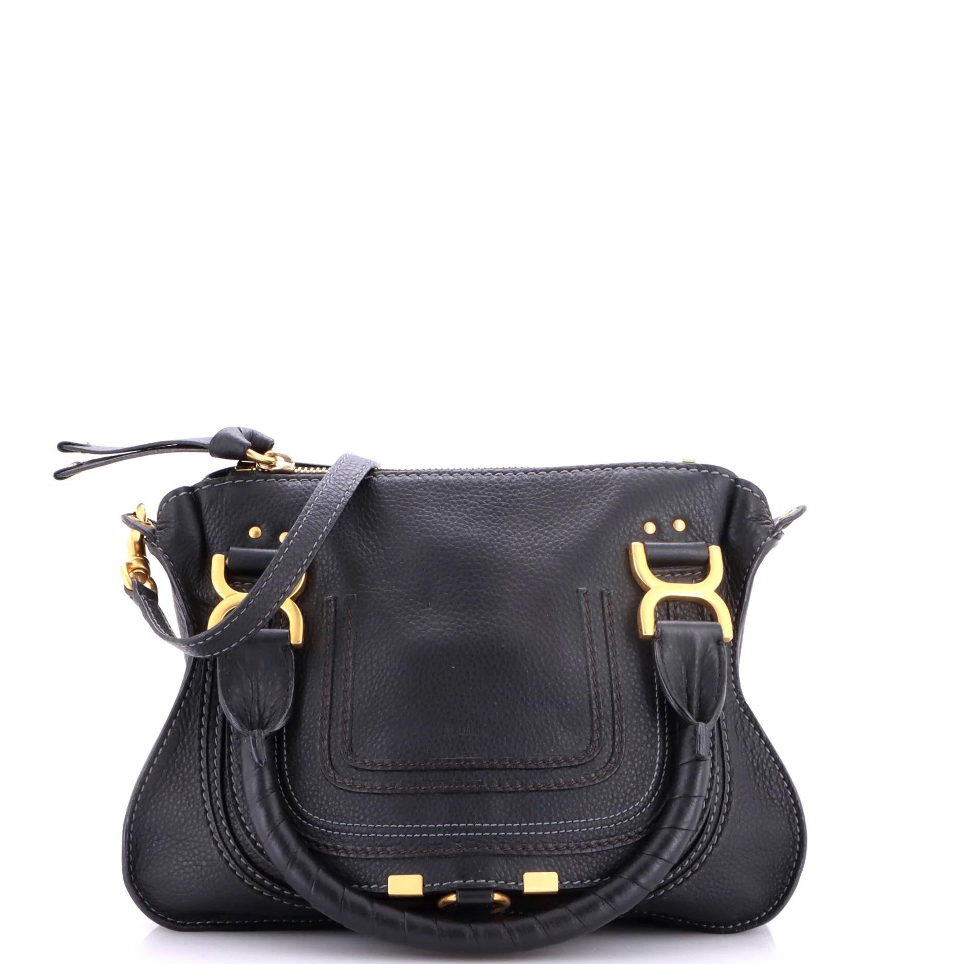 Leather satchel