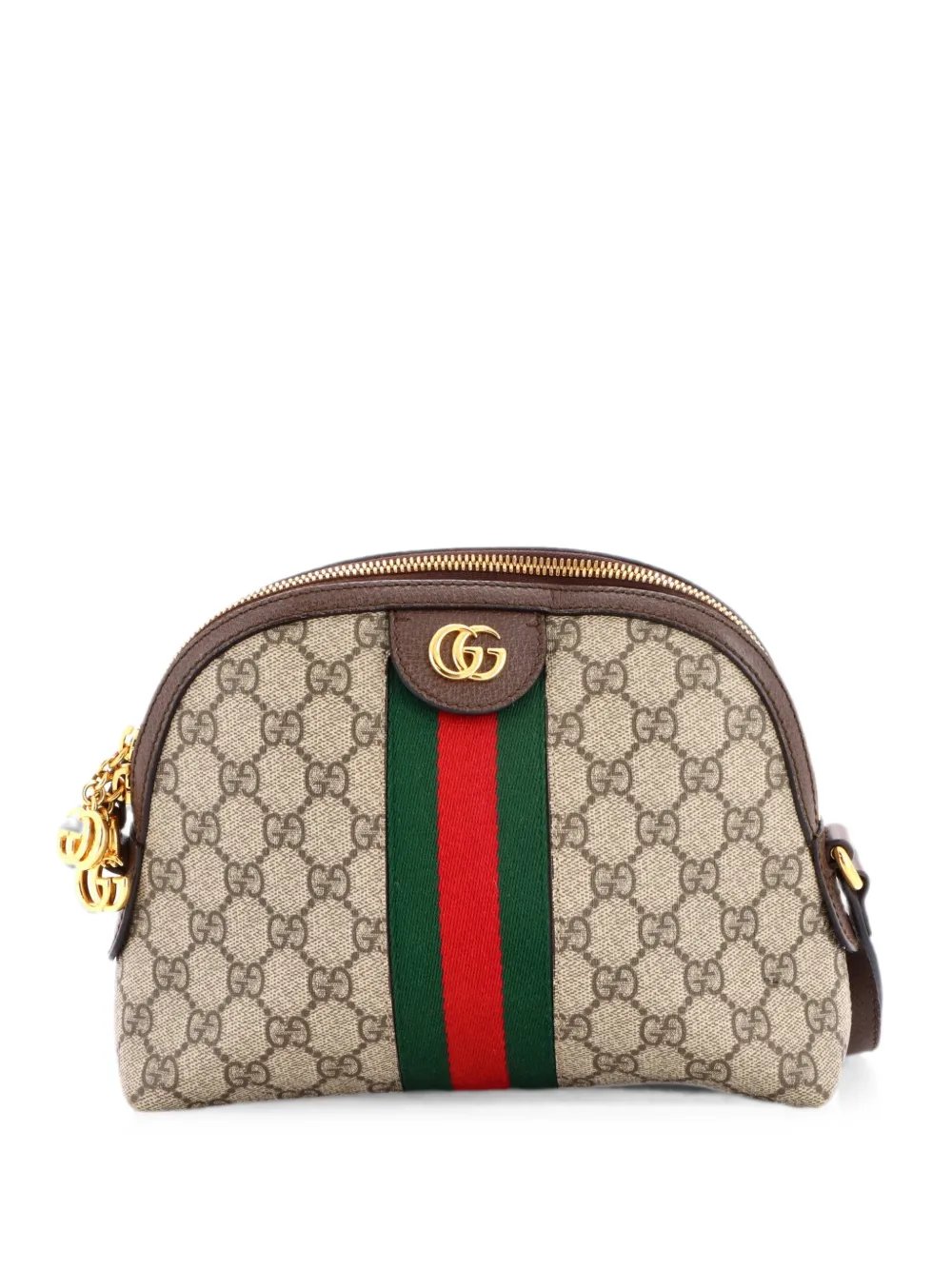 Ophidia Dome GG Coated Canvas Small shoulder bag