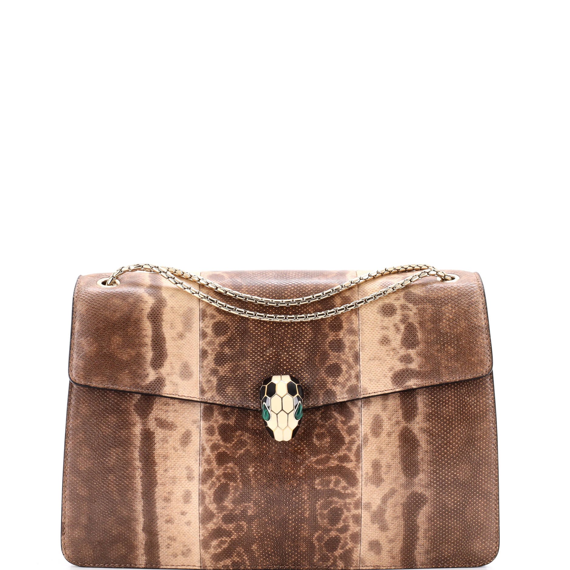 Serpenti Forever Shoulder Bag Karung Medium
