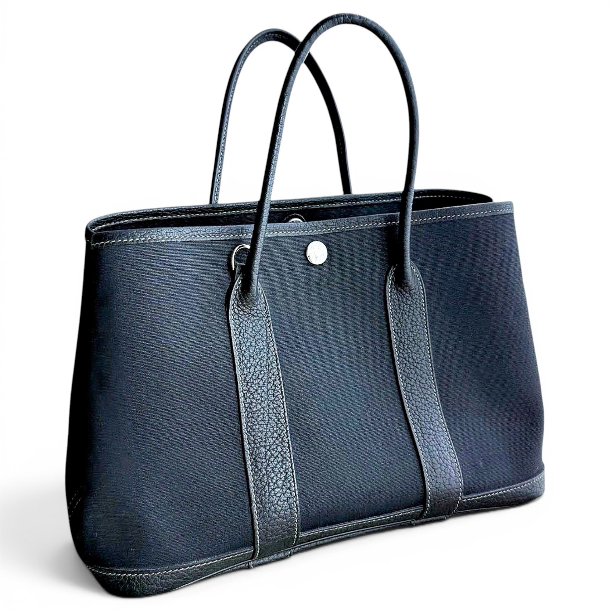 Garden Party leather handbag