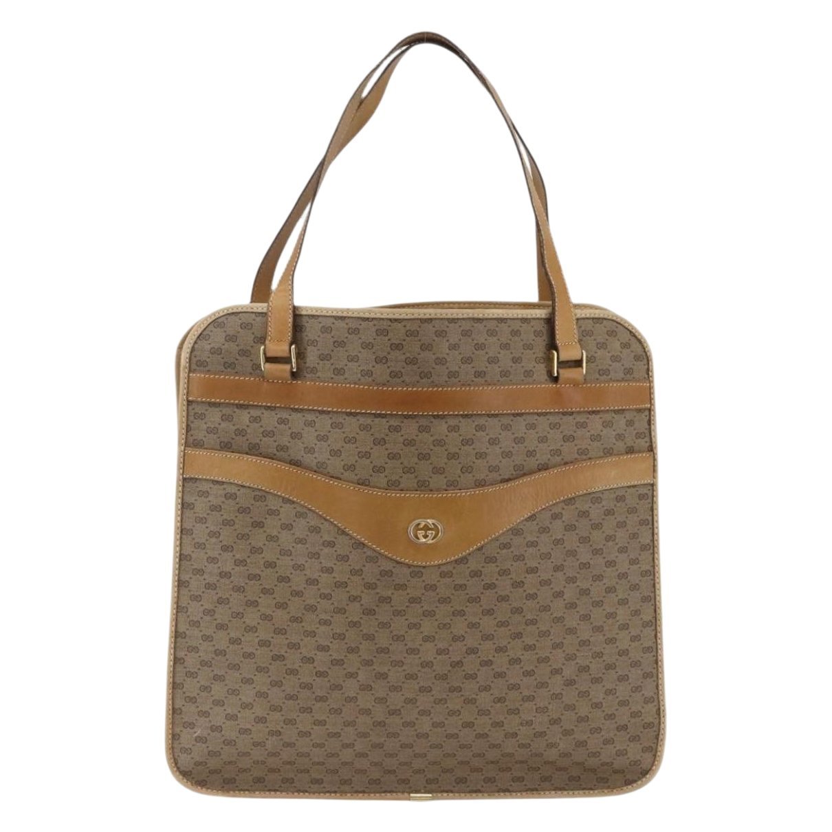 Leather tote