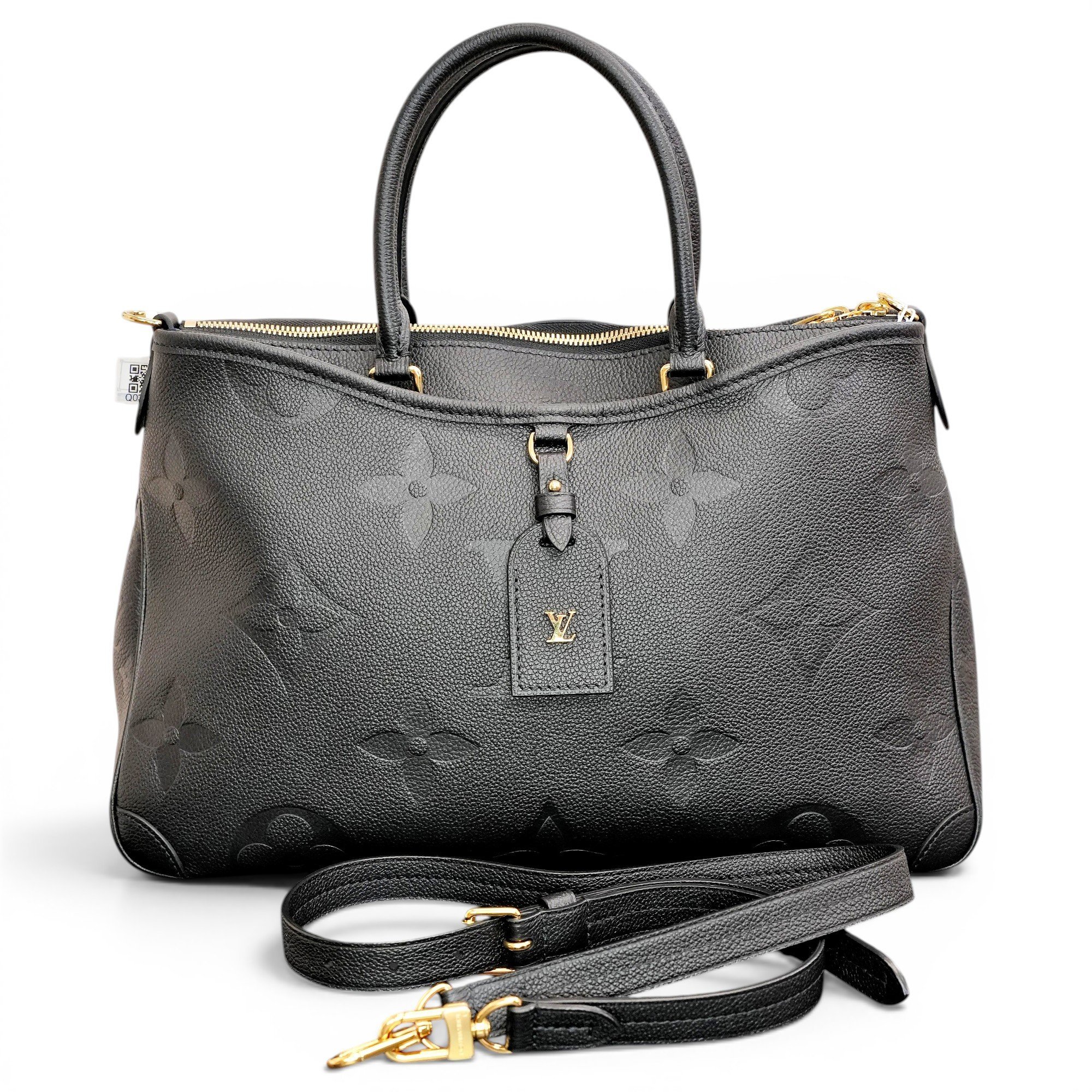 Leather tote