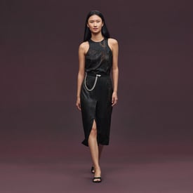 "L'Enseigne du Sellier" long skirt
