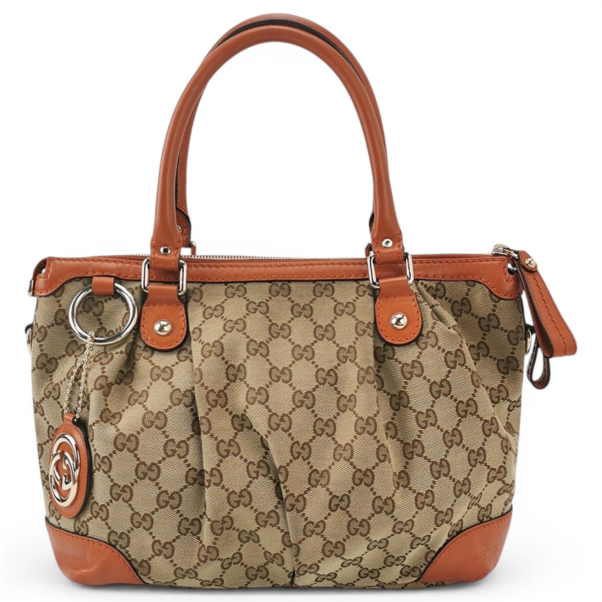 Sukey leather tote