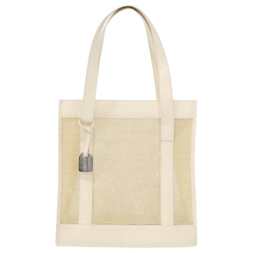 Leather tote
