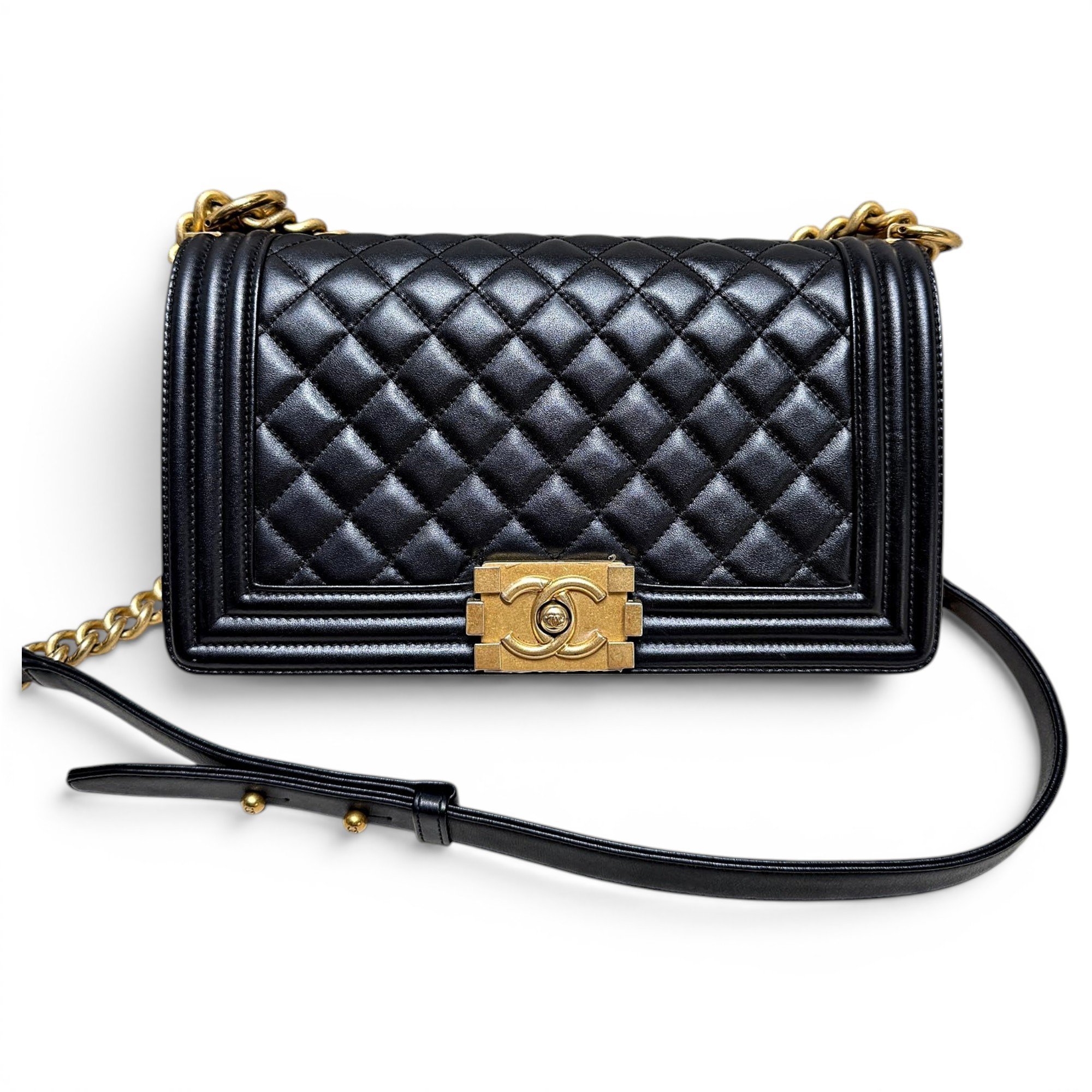 Boy leather handbag