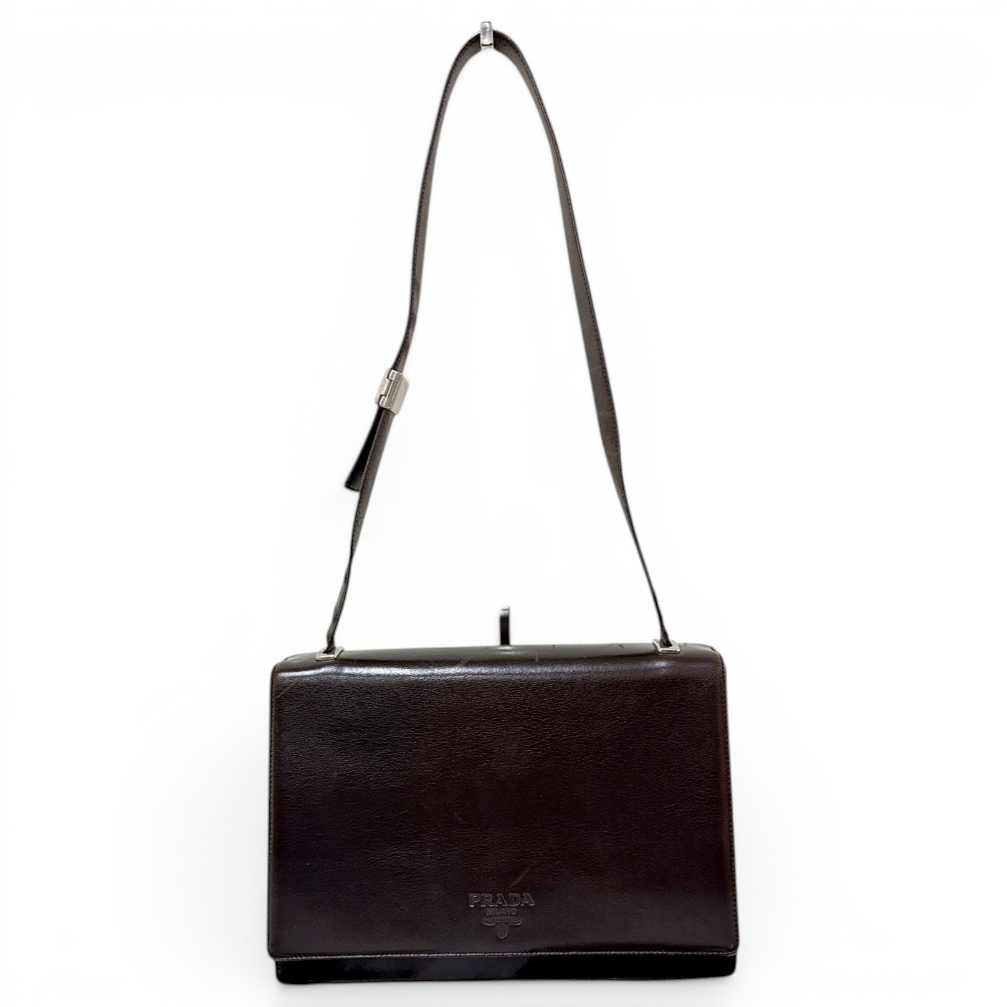 Leather handbag