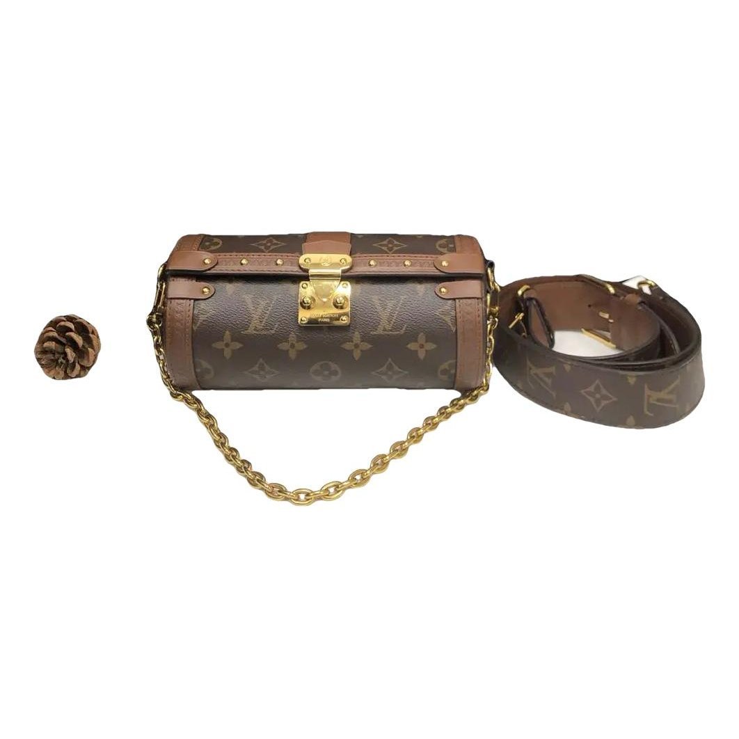Papillon Trunk leather handbag