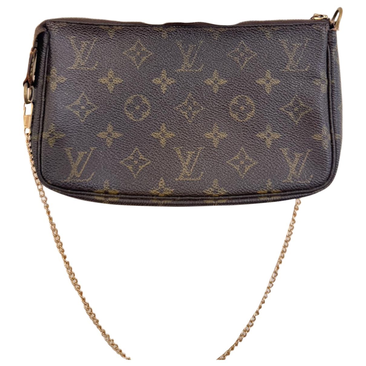 Pochette Accessoire leather handbag