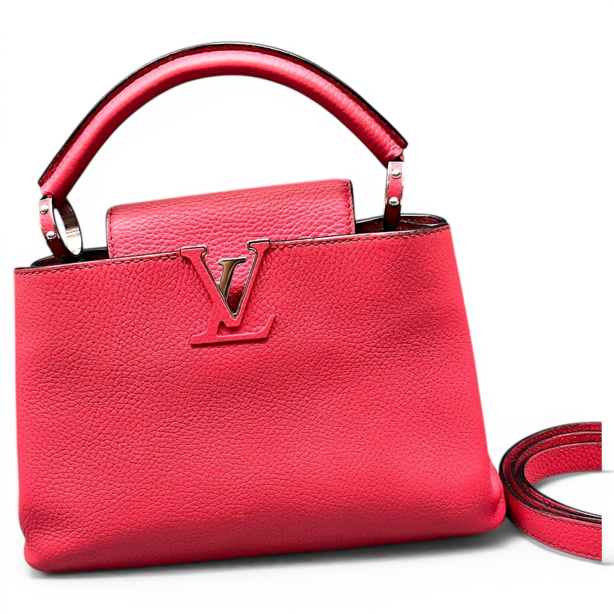 Capucines leather handbag