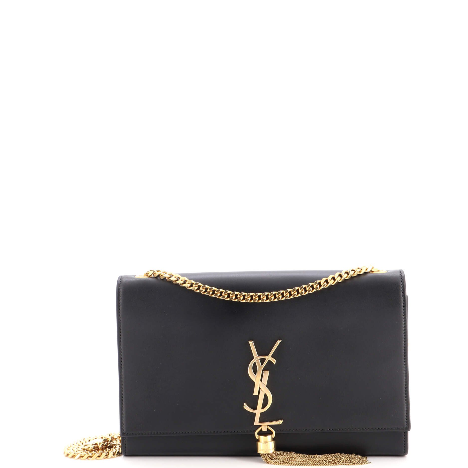 Classic Monogram Tassel Crossbody Bag Leather Medium