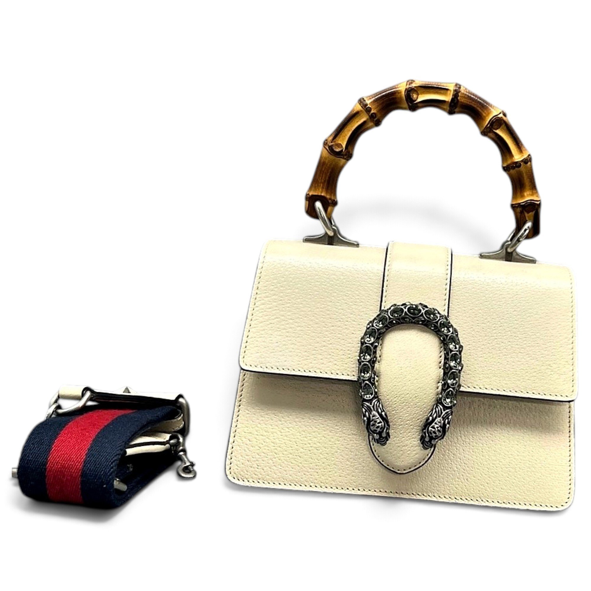 Dionysus Bamboo leather handbag