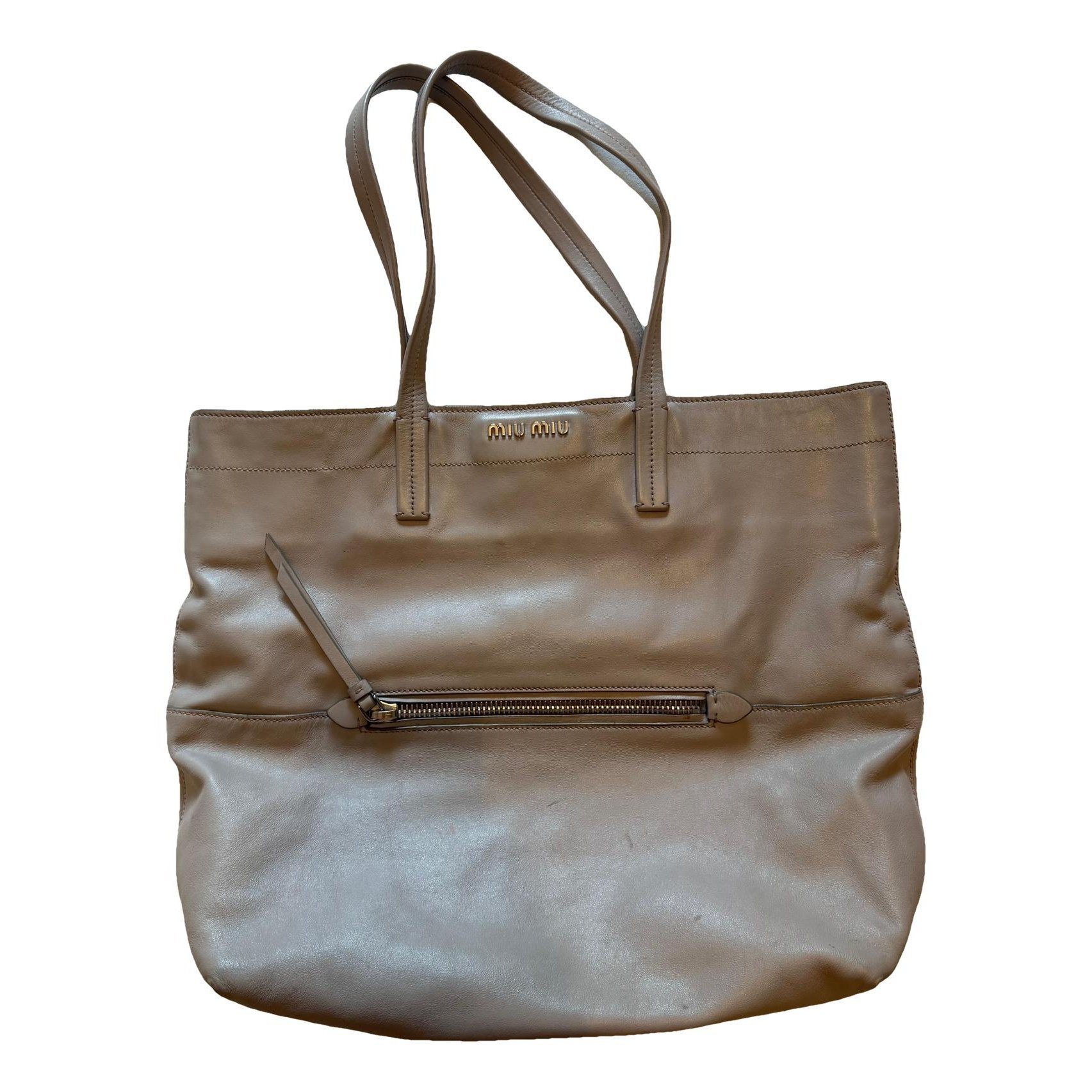 Leather handbag