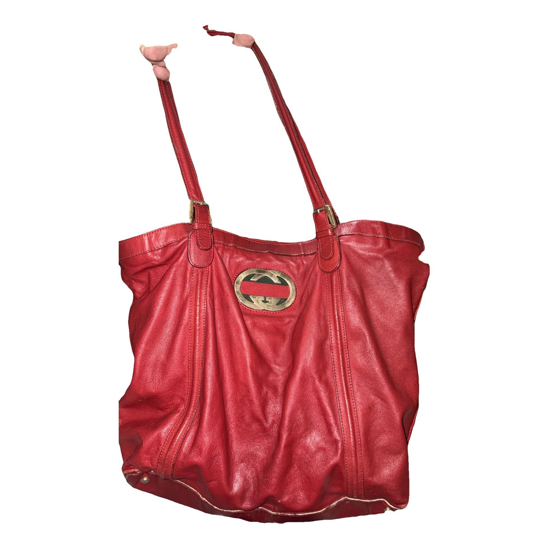 Britt leather handbag