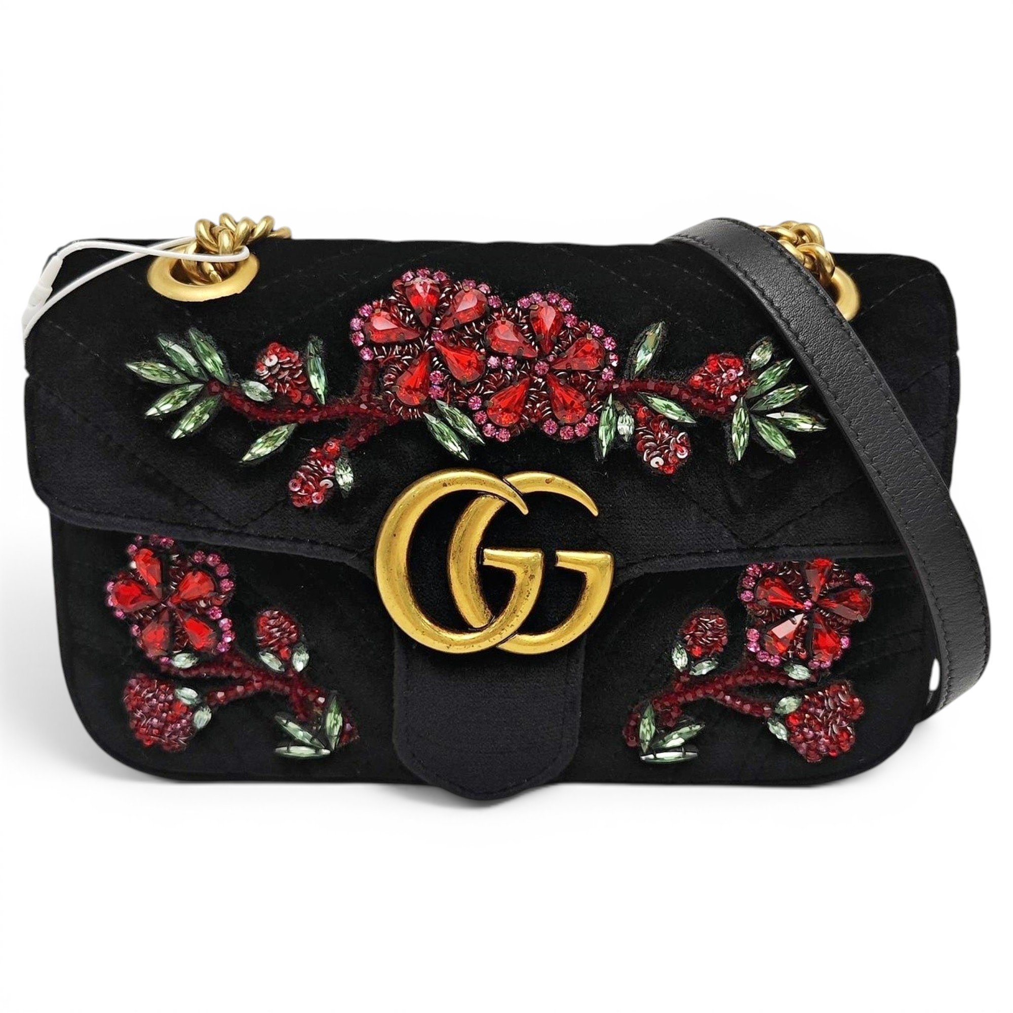 GG Marmont velvet handbag