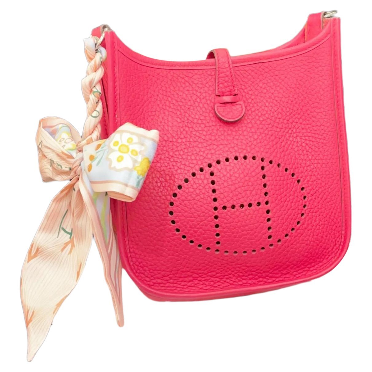 Evelyne leather handbag