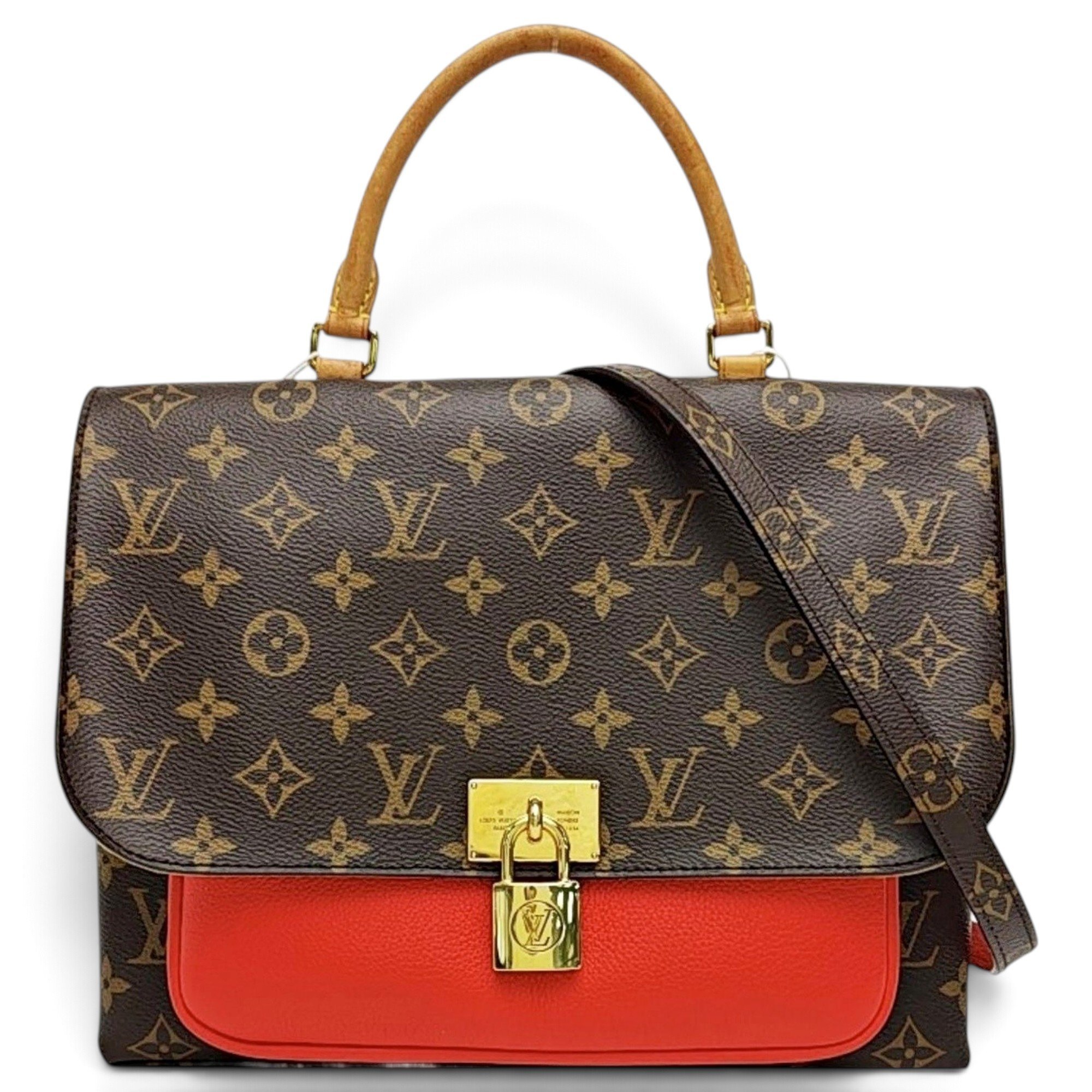 Marignan leather handbag