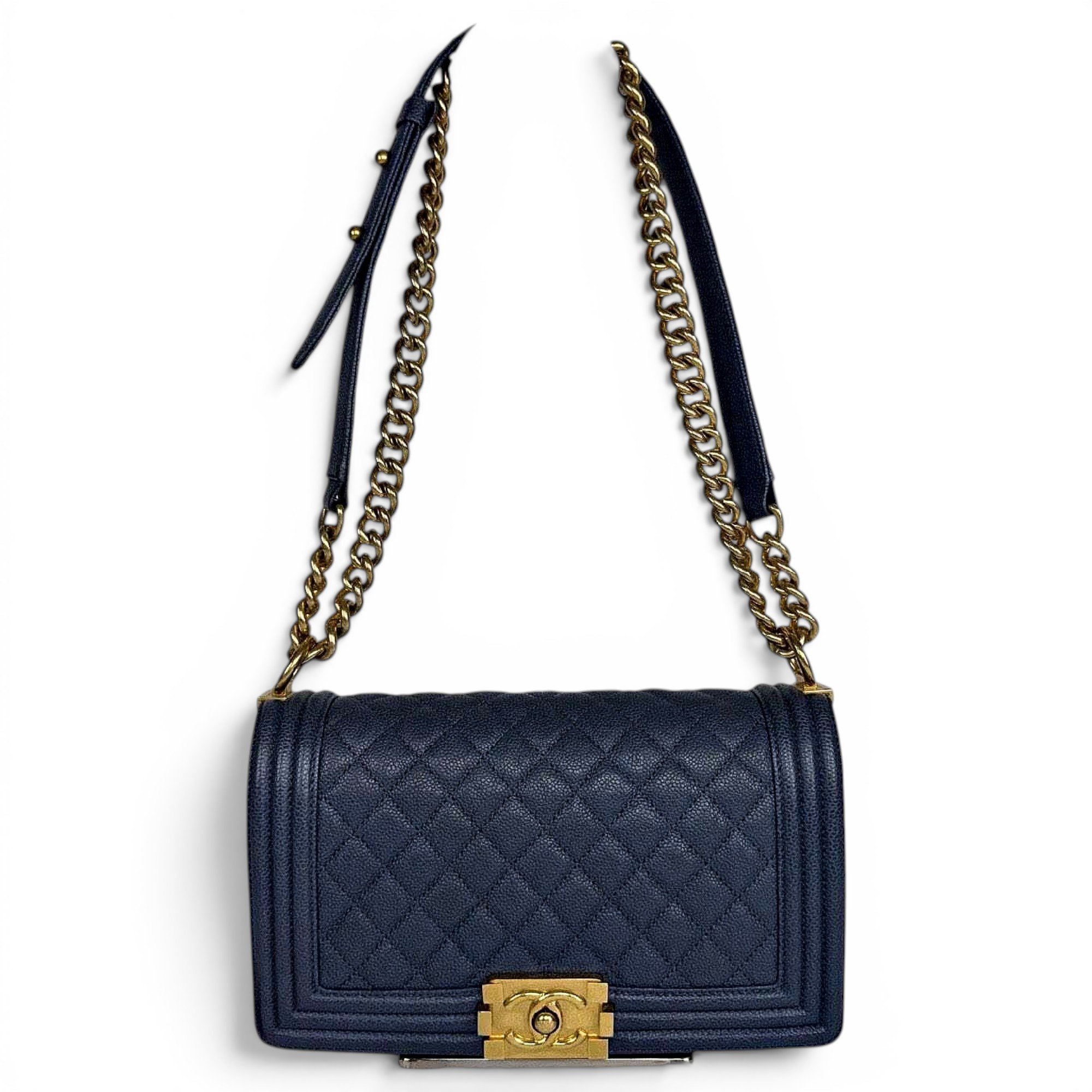 Boy leather crossbody bag