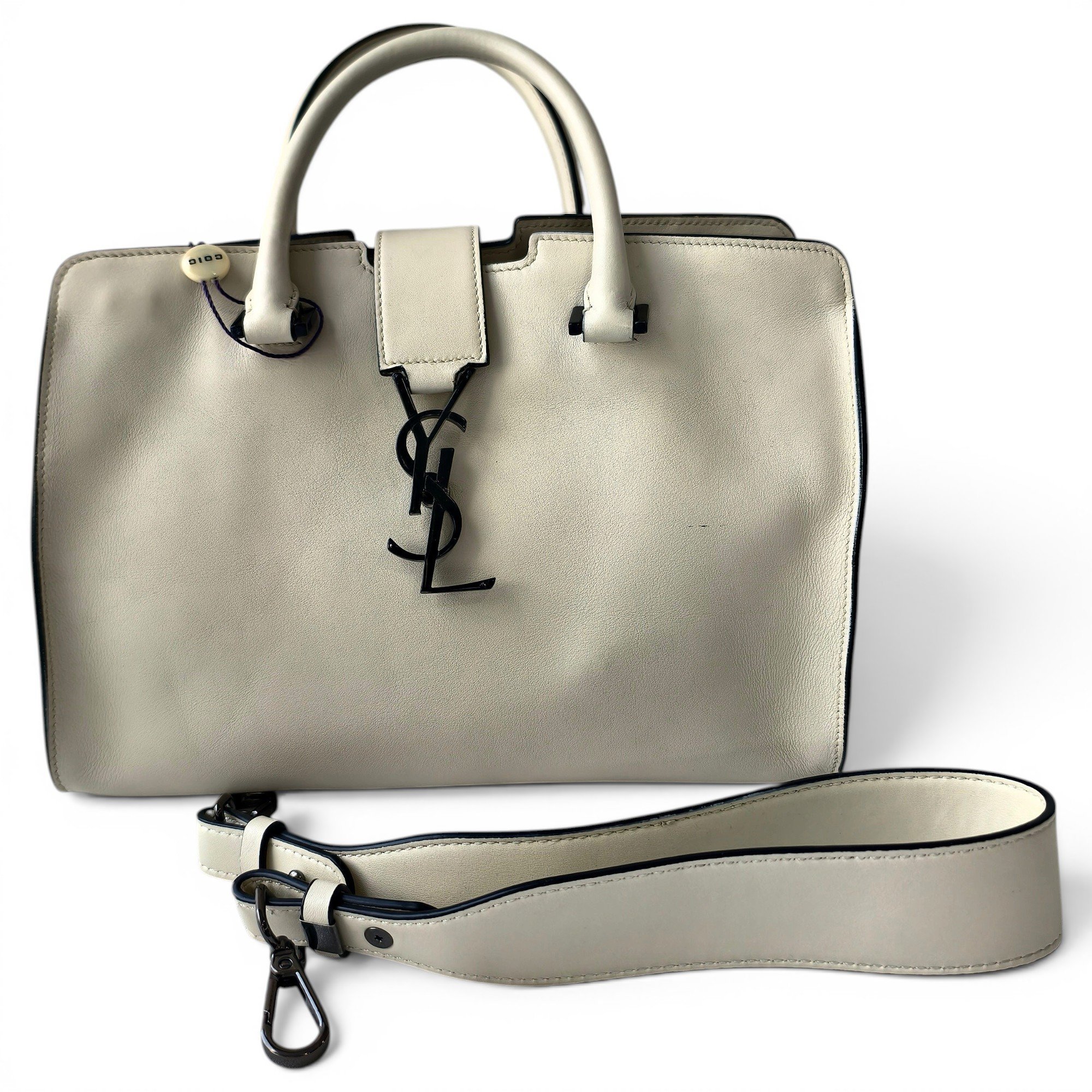 Monogram Cabas leather handbag