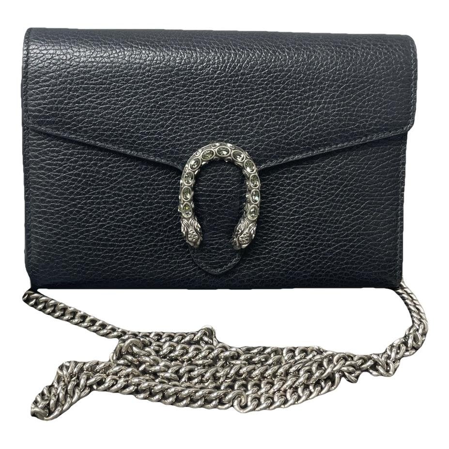 Dionysus Chain Wallet leather handbag