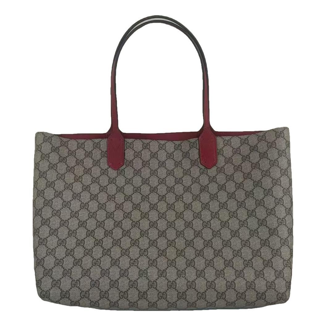 Leather tote