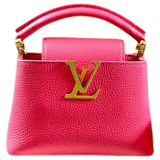 Capucines leather handbag
