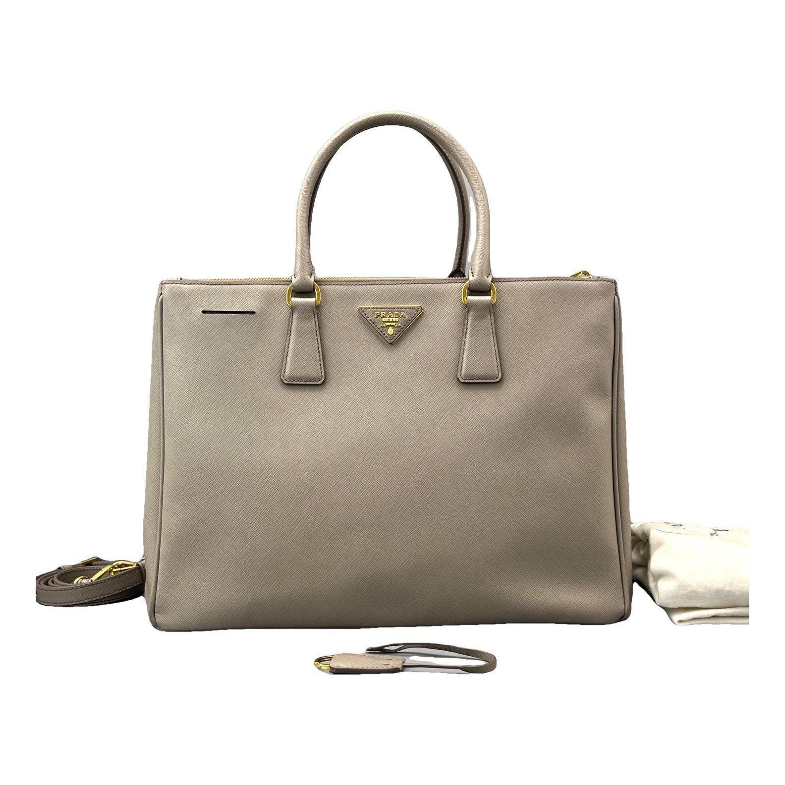 Galleria leather handbag