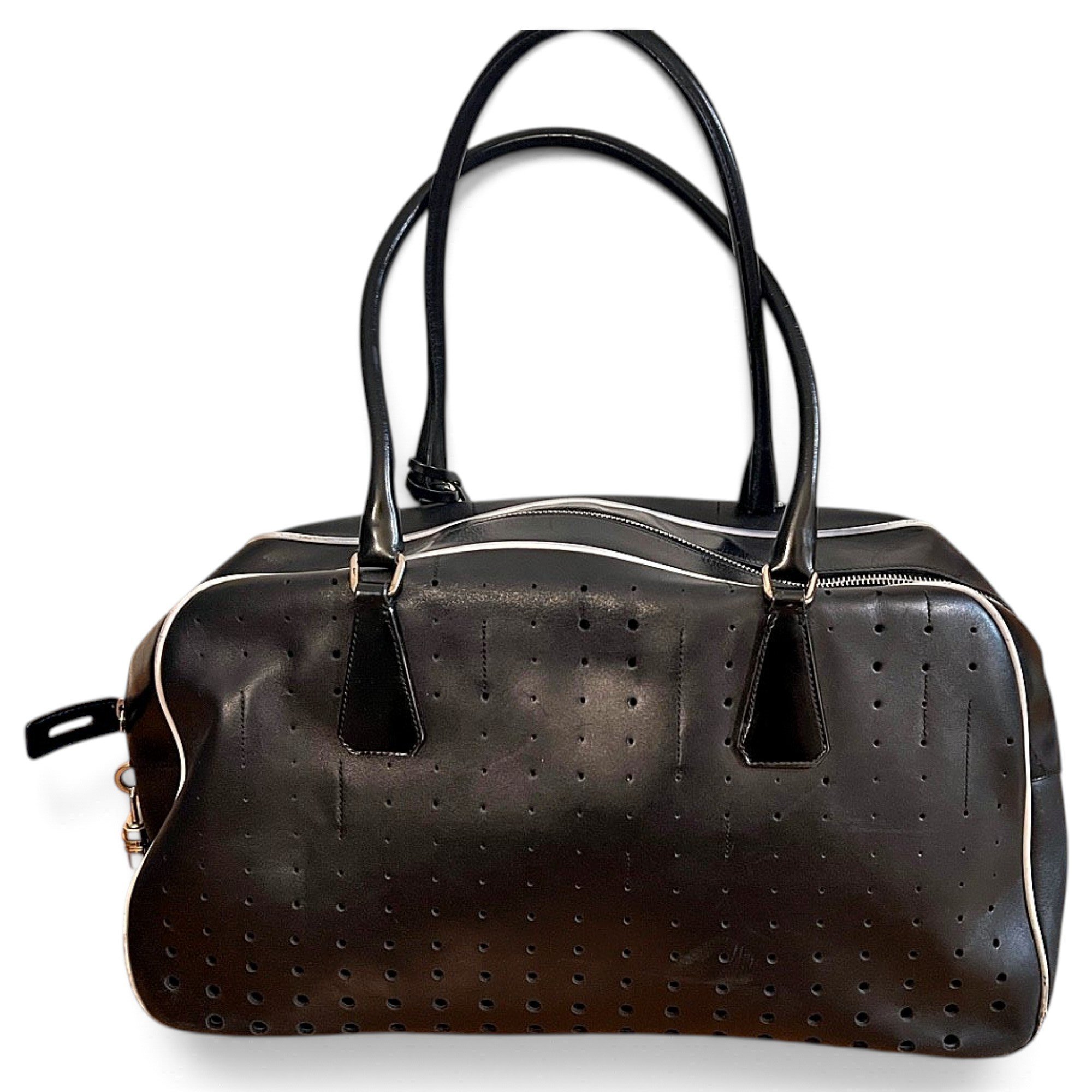 Bowling leather bowling bag