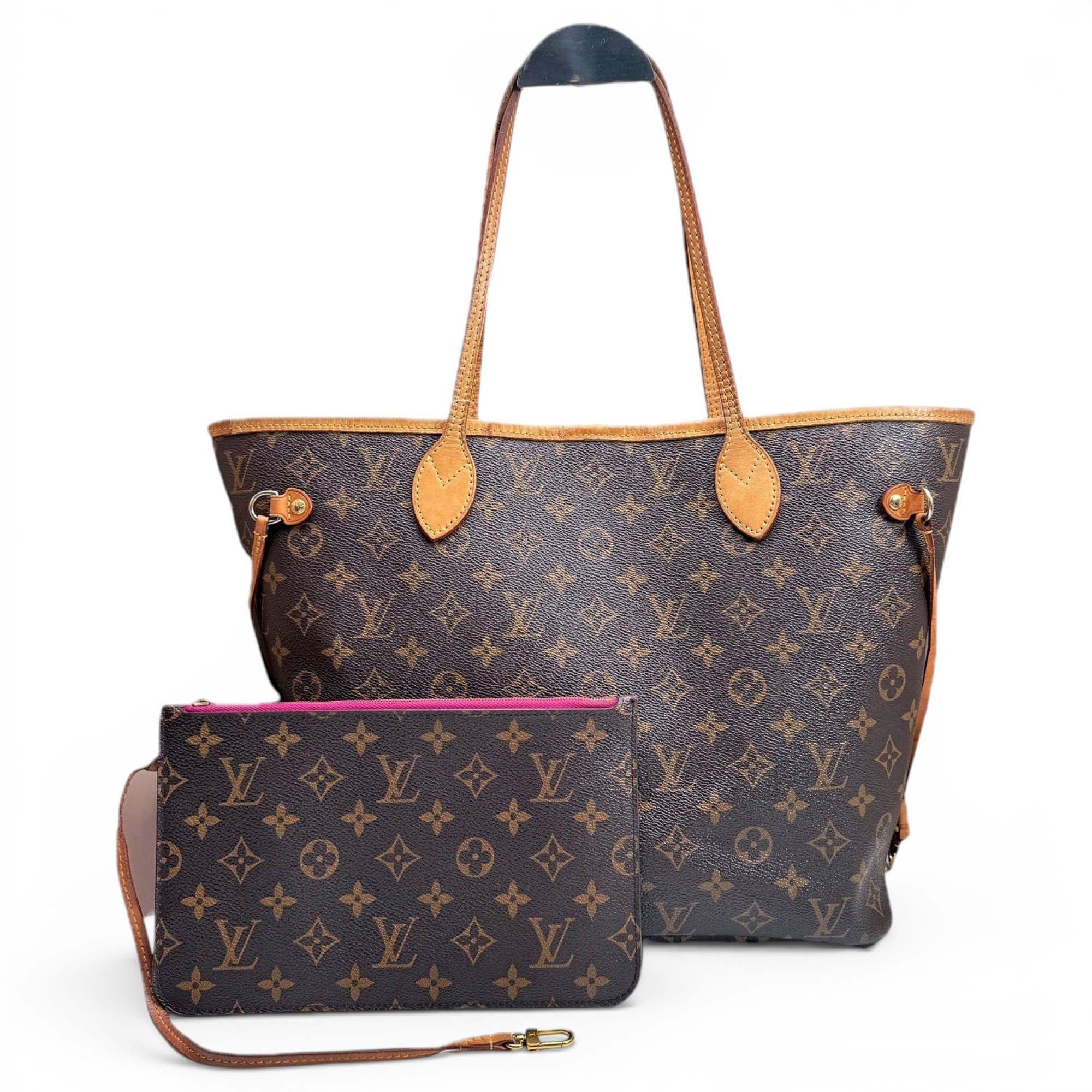Neverfull leather handbag