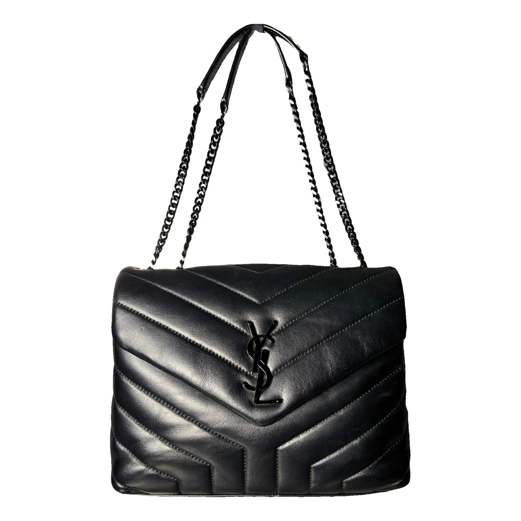 Loulou leather crossbody bag