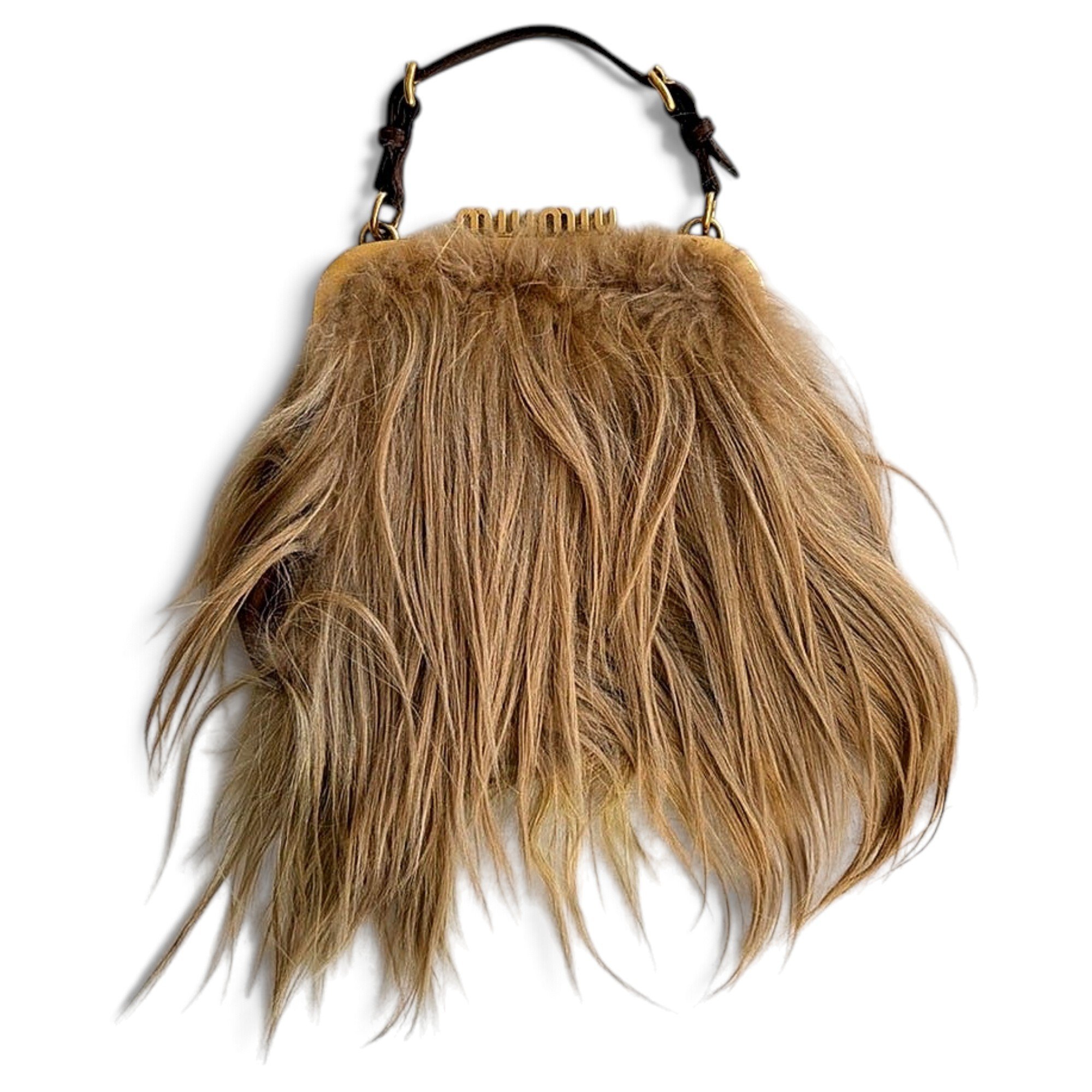 Leather mini bag