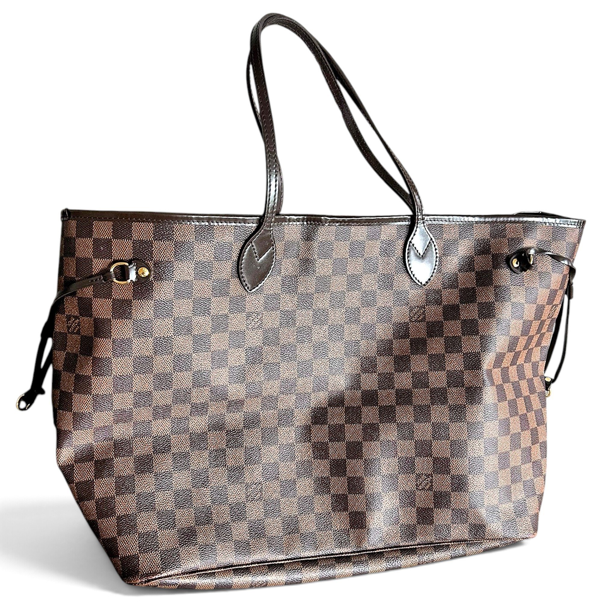 Neverfull leather tote