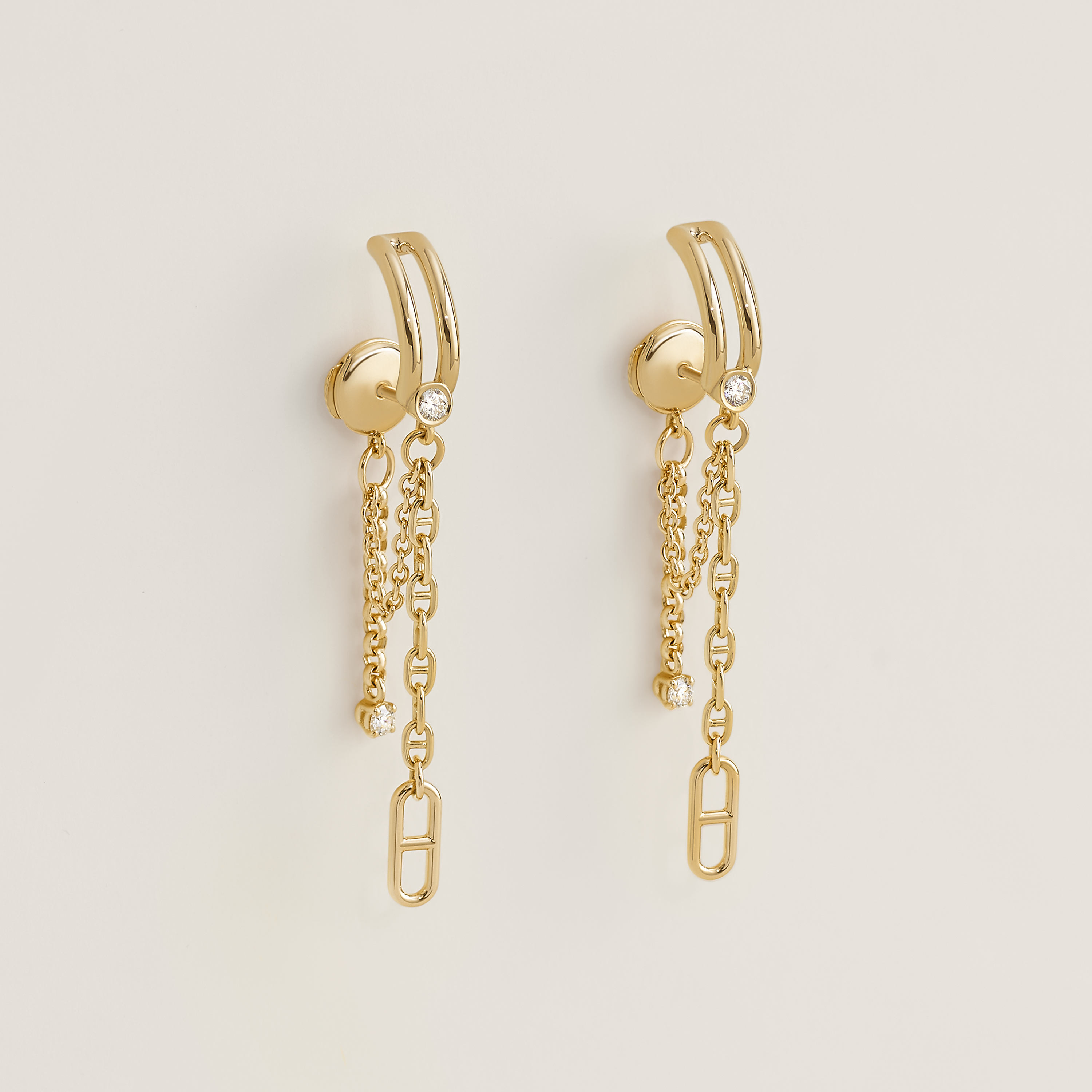 Chaine d'ancre Chaos Nano dangle earrings