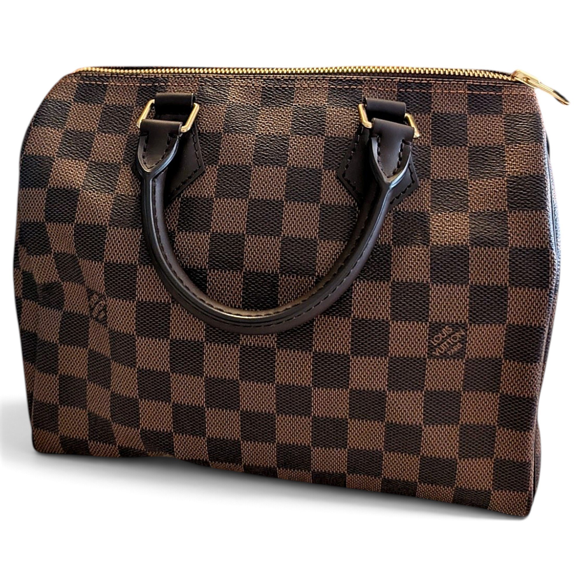 Speedy leather bag