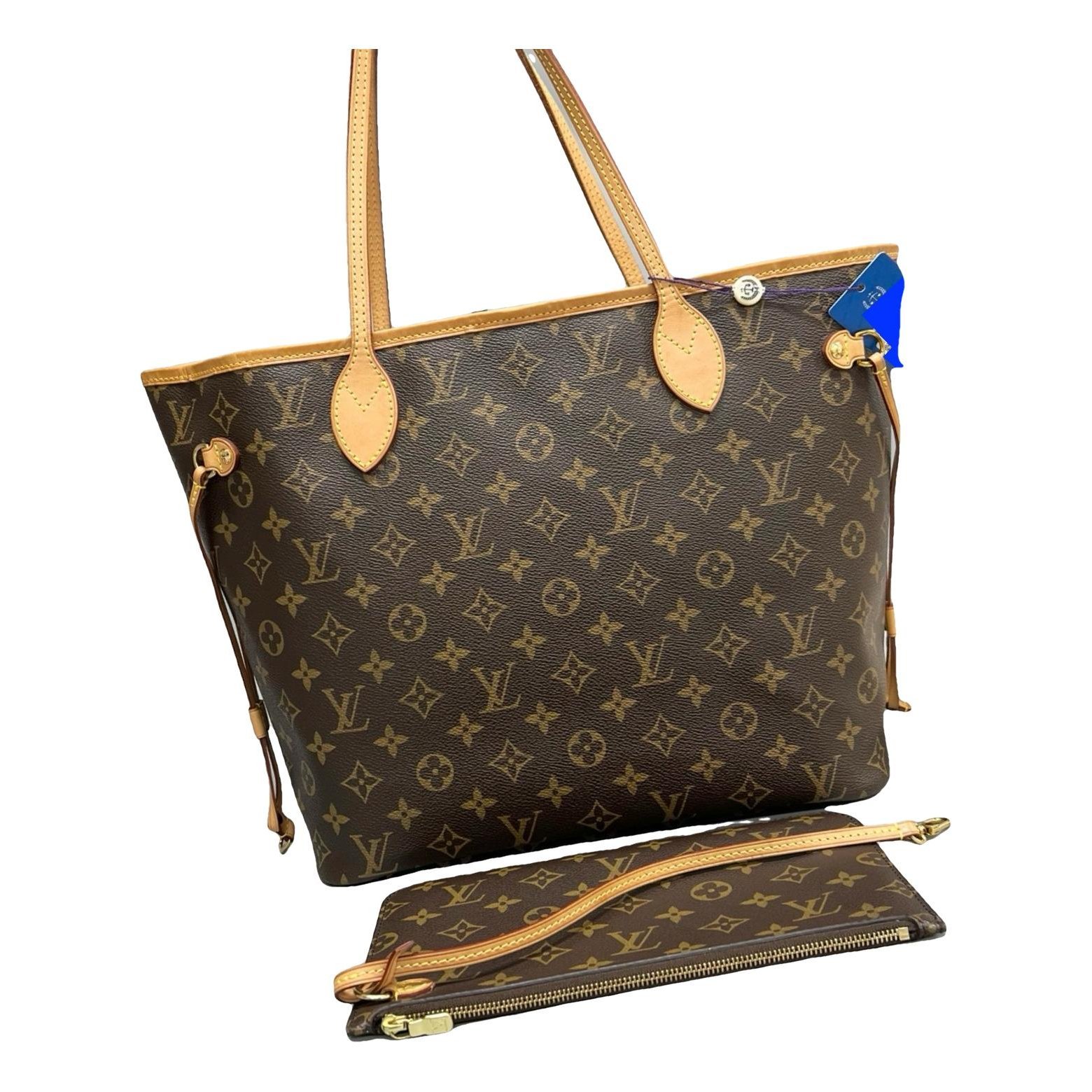 Neverfull leather handbag
