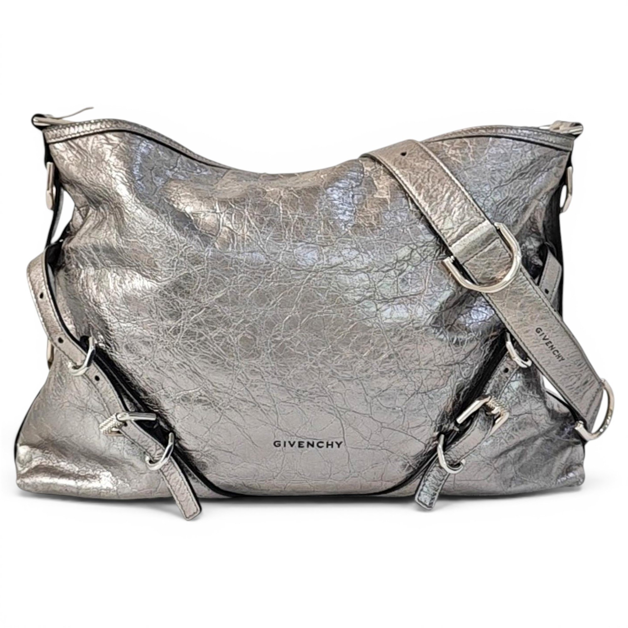Voyou leather handbag