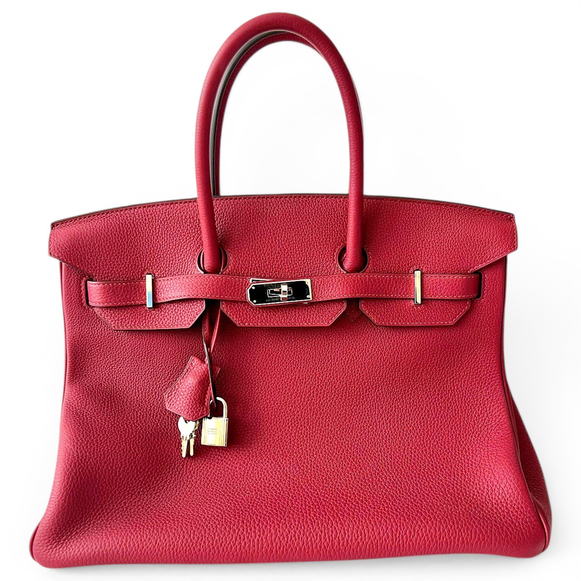 Birkin 35 leather handbag